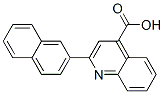 2-Naphthalen-2-yl-quinoline-4-carboxylic acid Structure,13605-87-3Structure