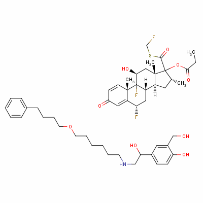 2-(Hydroxymethyl)-4-[1-Hydroxy-2-[6-(4-Phenylbutoxy)Hexylamino]Ethyl]Phenol Structure,136112-01-1Structure