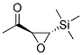 Ethanone, 1-[3-(trimethylsilyl)oxiranyl]-, (2s-trans)-(9ci) Structure,136158-37-7Structure