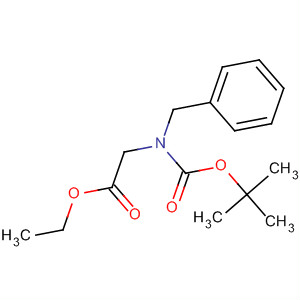 N-benzyl-n-t-butoxycarbonylglycine ethyl ester Structure,136159-62-1Structure