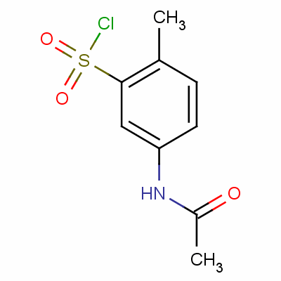 5-Acetylamino-2-methyl-benzenesulfonyl chloride Structure,13632-07-0Structure