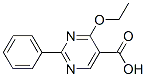 4-乙氧基-2-苯基-5-嘧啶羧酸結(jié)構(gòu)式_136326-10-8結(jié)構(gòu)式