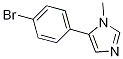 5-(4-Bromophenyl)-1-methyl-1h-imidazole Structure,136350-71-5Structure