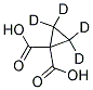 1,1-Cyclopropane-2,2,3,3-d4-dicarboxylic acid Structure,136503-99-6Structure