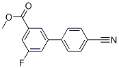 Methyl4-cyano-5-fluoro-[1,1-biphenyl]-3-carboxylate Structure,1365271-88-0Structure