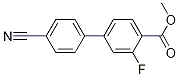 Methyl4-cyano-3-fluoro-[1,1-biphenyl]-4-carboxylate Structure,1365272-59-8Structure