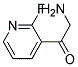 Ethanone, 2-amino-1-(2-fluoro-3-pyridinyl)-(9ci) Structure,136592-45-5Structure