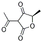 2,4(3H,5h)-furandione, 3-acetyl-5-methyl-, (5r)-(9ci) Structure,136599-12-7Structure