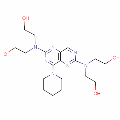 Mopidamol Structure,13665-88-8Structure