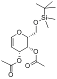 3,4-Di-O-acetyl-6-O-(tert-butyldimethylsilyl)-D-galactal Structure,136656-49-0Structure