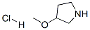 3-Methoxy-pyrrolidine hydrochloride Structure,136725-50-3Structure