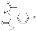 N-acetyl-2-(4-fluoro-phenyl)-d-glycine Structure,136814-99-8Structure