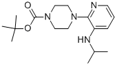 1-((1,1-Dimethylethoxy)carbonyl)-4-(3-((1-methylethyl)amino)-2-pyridyl)piperazine Structure,136818-14-9Structure