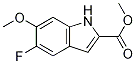 Methyl5-fluoro-6-methoxy-1h-indole-2-carboxylate Structure,136818-64-9Structure