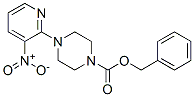 4-(3-Nitro-pyridin-2-yl)-piperazine-1-carboxylic acid benzyl ester Structure,136818-69-4Structure