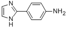 4-(2-咪唑)苯胺結(jié)構(gòu)式_13682-33-2結(jié)構(gòu)式