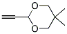 1,3-Dioxane, 2-ethynyl-5,5-dimethyl-(9ci) Structure,136831-03-3Structure