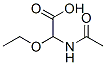 Acetic acid, (acetylamino)ethoxy-(9ci) Structure,136851-02-0Structure