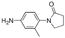 1-(4-Amino-2-methylphenyl)pyrrolidin-2-one Structure,13691-29-7Structure