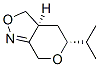 7H-pyrano[3,4-c]isoxazole,3,3a,4,5-tetrahydro-5-(1-methylethyl)-,cis-(9ci) Structure,136968-86-0Structure