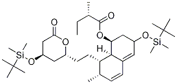 Pravastatin Lactone Di-(tert-butyldimethylsilyl) Ether Structure,136980-32-0Structure