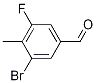 5-Bromo-3-fluoro-4-methylbenzaldehyde Structure,1370411-47-4Structure