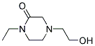 Piperazinone, 1-ethyl-4-(2-hydroxyethyl)-(9ci) Structure,137066-45-6Structure