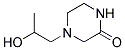 Piperazinone, 4-(2-hydroxypropyl)-(9ci) Structure,137066-46-7Structure