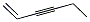 1-Hexen-3-yne Structure,13721-54-5Structure