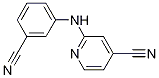 2-(3-Cyanophenylamino)isonicotinonitrile Structure,137225-12-8Structure