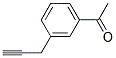 (9ci)-1-[3-(2-丙炔)苯基]-乙酮結(jié)構(gòu)式_137241-56-6結(jié)構(gòu)式