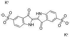 Indigodisulfonic acid dipotassium salt Structure,13725-33-2Structure