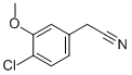 2-(4-Chloro-3-methoxyphenyl)acetonitrile Structure,13726-21-1Structure