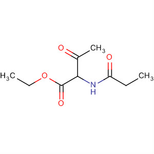 3-Oxo-2-[(1-oxopropyl)amino]butanoic acid ethyl ester Structure,137267-37-9Structure