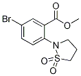 Methyl5-bromo-2-(1,1-dioxidoisothiazolidin-2-yl)benzoate Structure,1373232-33-7Structure