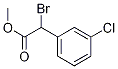 Methyl 2-bromo-2-(3-chlorophenyl)acetate Structure,137420-52-1Structure