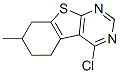 4-Chloro-7-methyl-5,6,7,8-tetrahydro[1]benzothieno[2,3-d]pyrimidine Structure,137438-23-4Structure