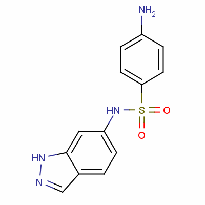 N1-(6-indazolyl)sulfanilamide Structure,13744-68-8Structure