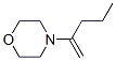 Morpholine, 4-(1-methylenebutyl)- Structure,13750-56-6Structure