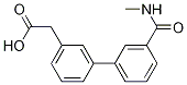 2-(3-(Methylcarbamoyl)-[1,1-biphenyl]-3-yl)aceticacid Structure,1375068-89-5Structure