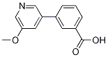 3-(5-Methoxypyridin-3-yl)benzoicacid Structure,1375068-95-3Structure