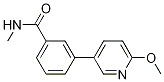 3-(6-Methoxypyridin-3-yl)-n-methylbenzamide Structure,1375069-23-0Structure