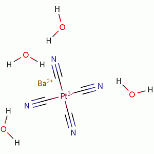 Platinum barium cyanide Structure,13755-32-3Structure