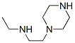 1-Piperazineethanamine,n-ethyl-(9ci) Structure,137554-12-2Structure