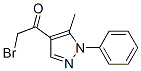 2-Bromo-1-(5-methyl-1-phenyl-1H-pyrazol-4-yl)-1-ethanone Structure,137577-00-5Structure