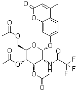 4-Methylumbelliferyl3,4,6-tri-o-acetyl-2-deoxy-2-trifluoroacetamido-a-d-glucopyranoside Structure,137686-92-1Structure