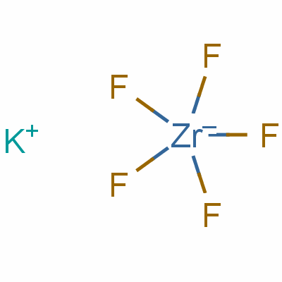 Potassium pentafluorozirconate Structure,13782-18-8Structure