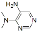 Pyrimidine, 5-amino-4-(dimethylamino)- (8ci) Structure,13784-16-2Structure