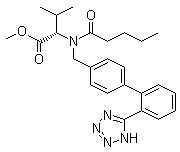 纈沙坦甲酯結(jié)構(gòu)式_137863-17-3結(jié)構(gòu)式