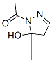 1H-pyrazol-5-ol, 1-acetyl-5-(1,1-dimethylethyl)-4,5-dihydro-(9ci) Structure,137882-69-0Structure